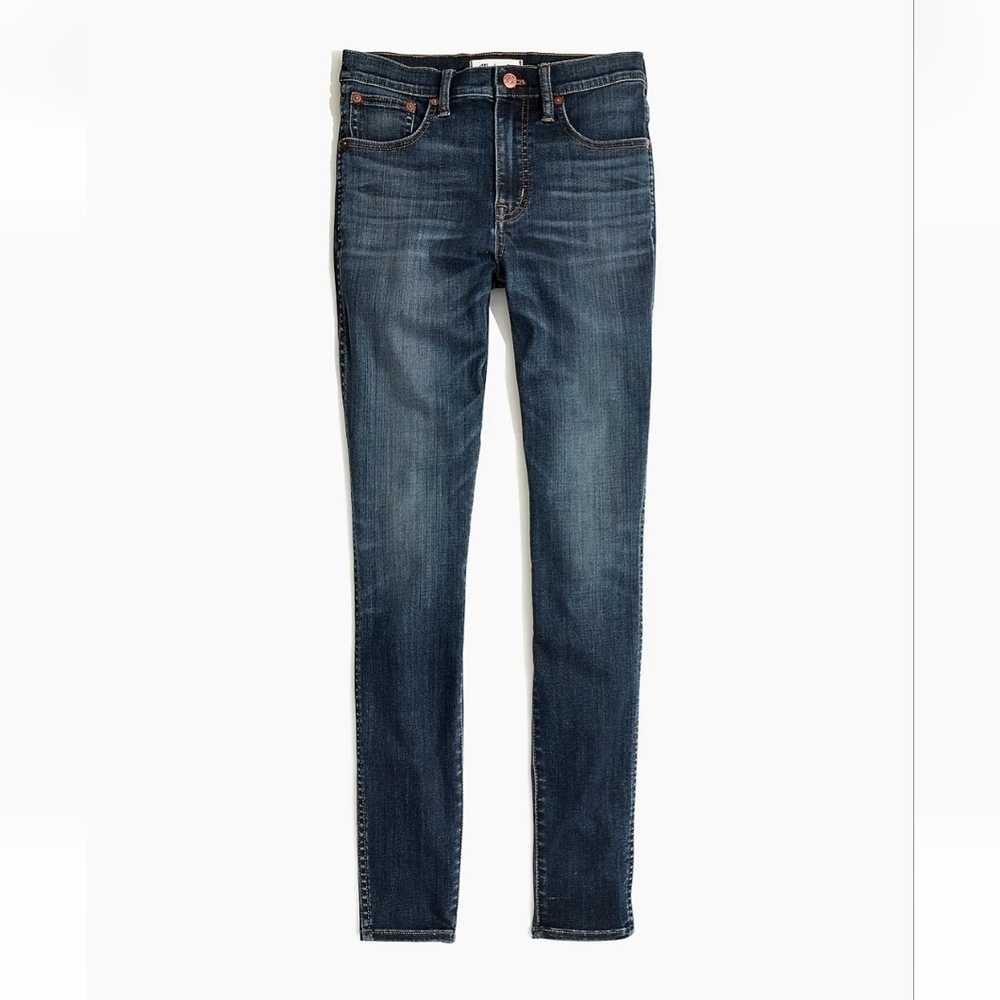 Madewell High Riser Skinny Jeans Danny Wash Size 25